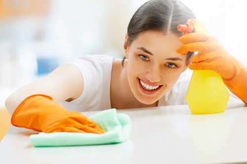 Professional domestic cleaning for a W8 apartment living room