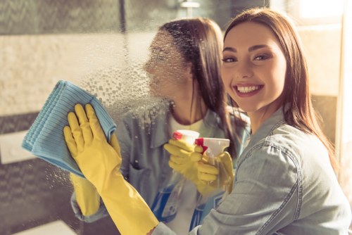 Sustainable waste handling and recycling in Cleaners W8